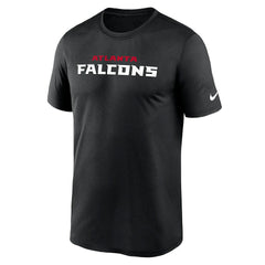 Atlanta Falcons Primetime Legend Wordmark Performance T-Shirt - Black - Nike
