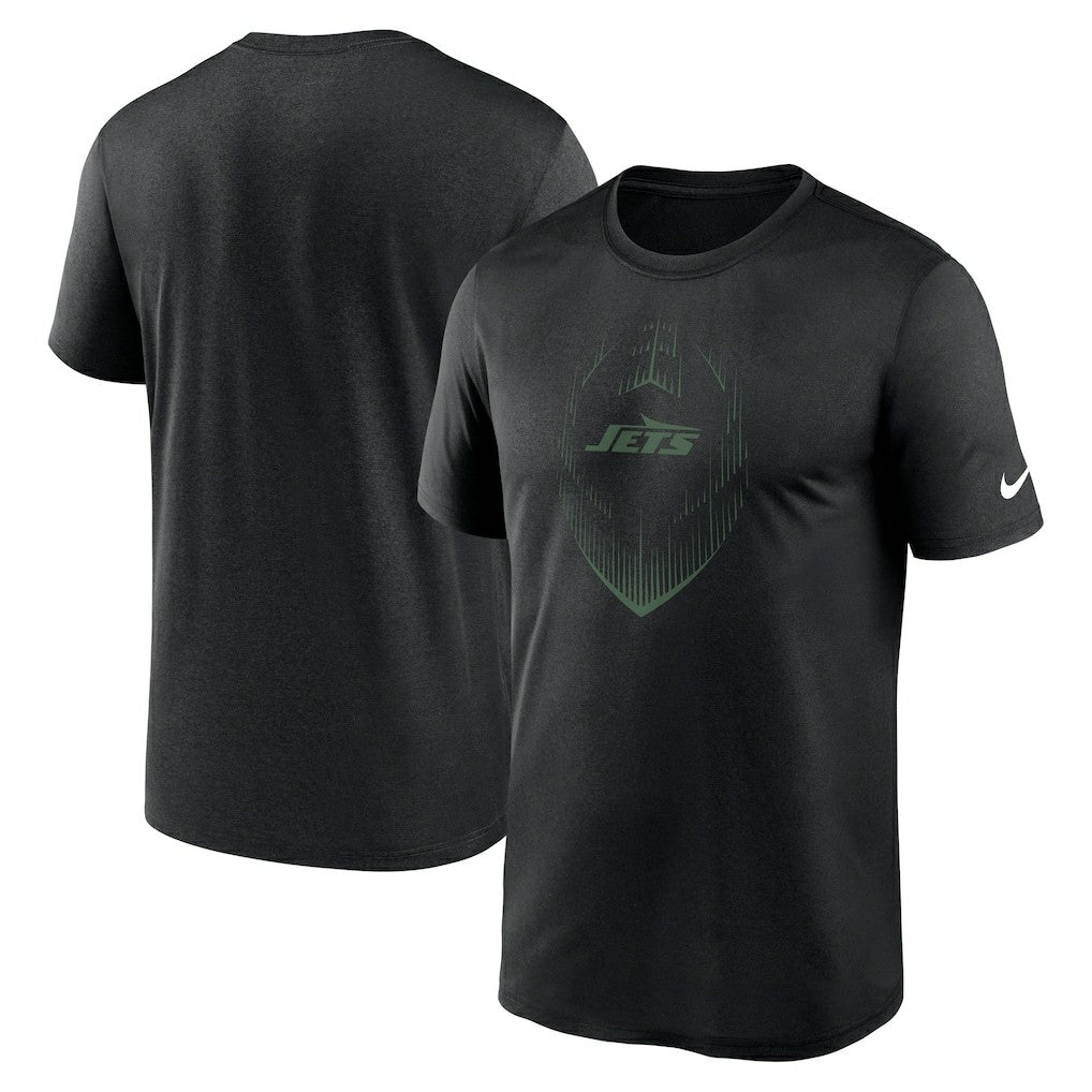 New York Jets Primetime Legend Icon Performance T-Shirt - Black - Nike