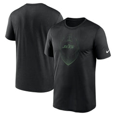 New York Jets Primetime Legend Icon Performance T-Shirt - Black - Nike