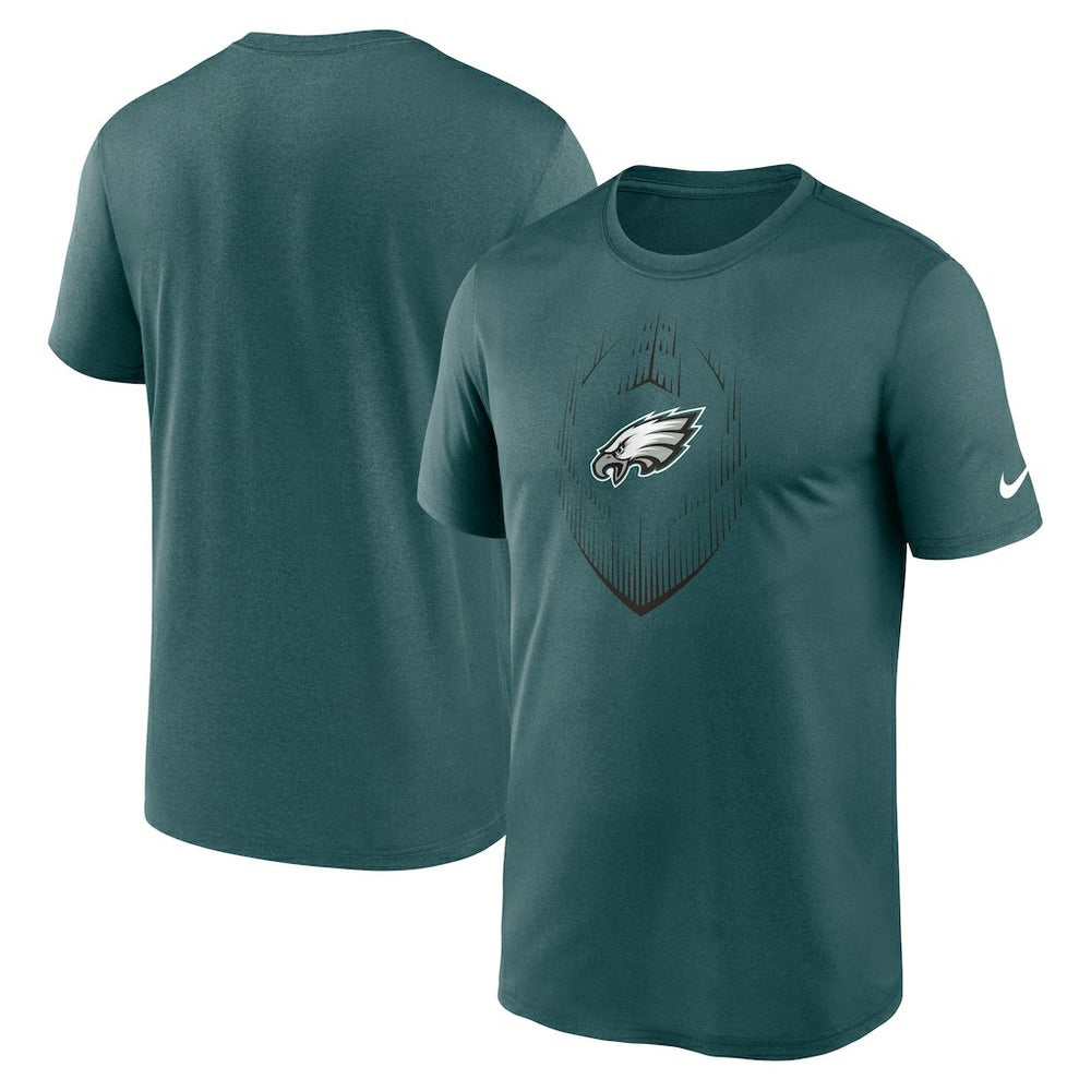Philadelphia Eagles Primetime Legend Icon Performance T-Shirt - Midnight Green - Nike