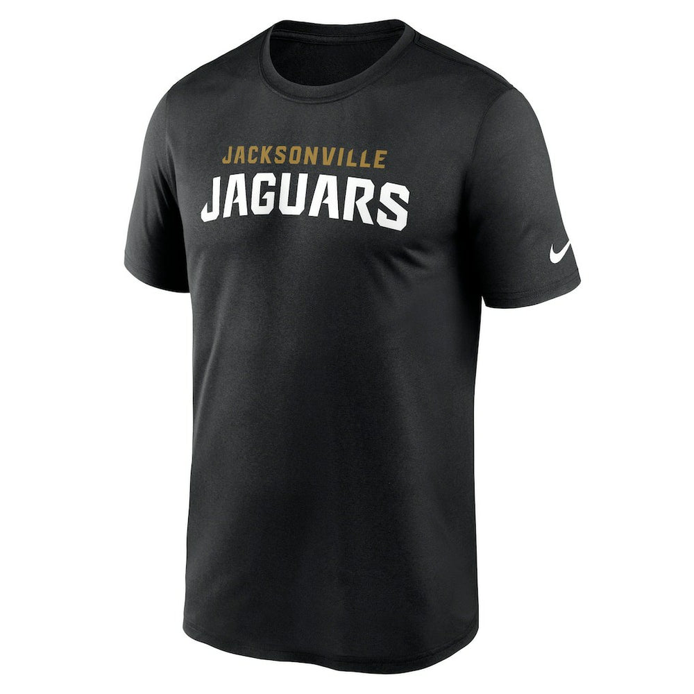 Jacksonville Jaguars Primetime Legend Wordmark Performance T-Shirt - Black - Nike