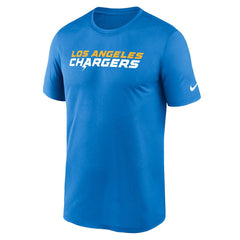 Los Angeles Chargers Primetime Legend Wordmark Performance T-Shirt - Powder Blue - Nike