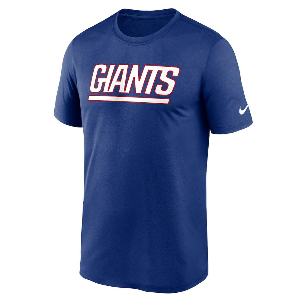 New York Giants Primetime Legend Wordmark Performance T-Shirt - Royal - Nike