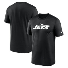 New York Jets Primetime Legend Wordmark Performance T-Shirt - Black - Nike