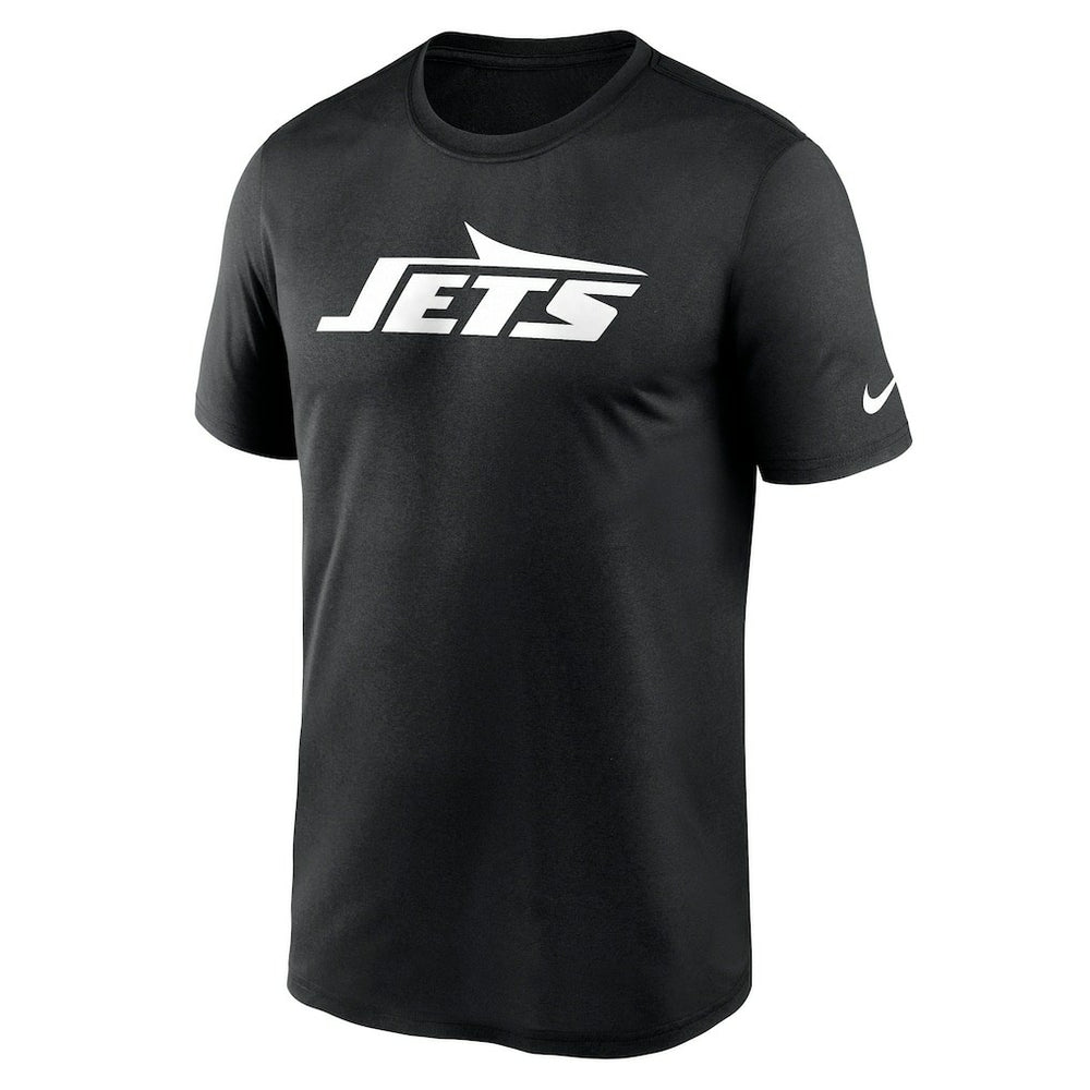 New York Jets Primetime Legend Wordmark Performance T-Shirt - Black - Nike