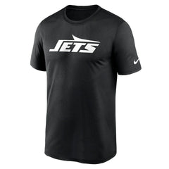 New York Jets Primetime Legend Wordmark Performance T-Shirt - Black - Nike