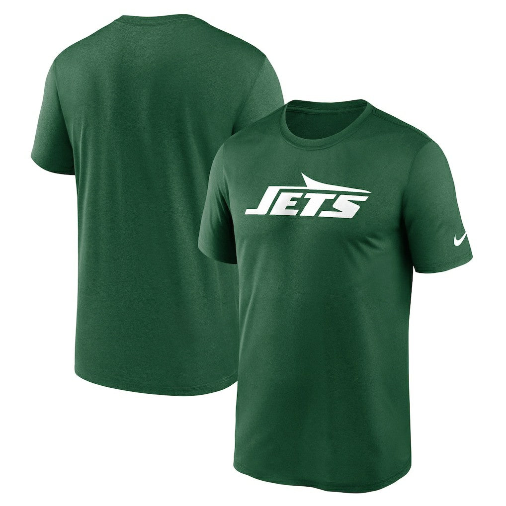 New York Jets Primetime Legend Wordmark Performance T-Shirt - Green - Nike