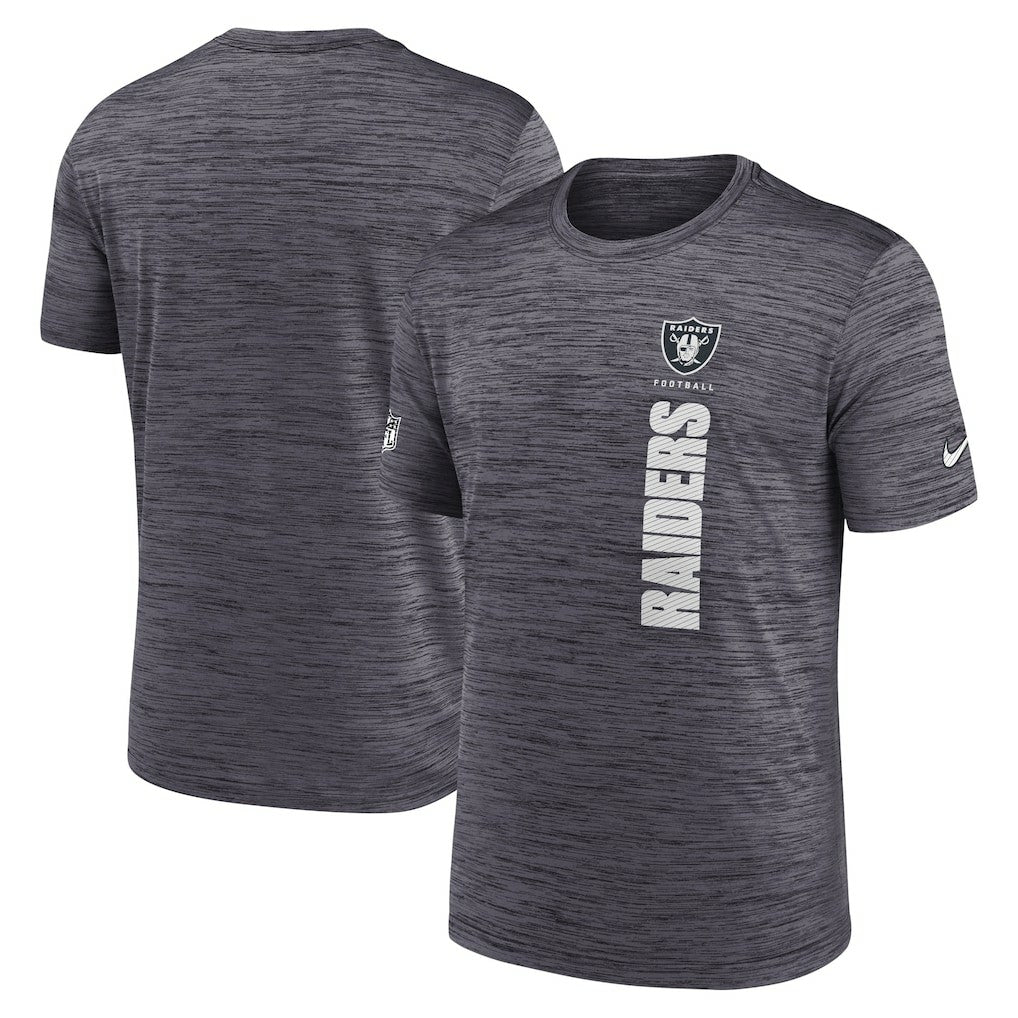 Las Vegas Raiders Sideline Velocity Dri-FIT T-Shirt - Black - Nike