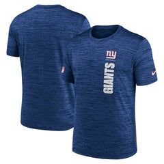 New York Giants Sideline Velocity Dri-FIT T-Shirt - Royal - Nike