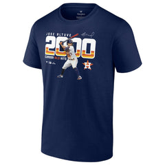 Jose Altuve Houston Astros Fanatics 2,000 Career Hits T-Shirt for sale