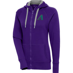 Arizona Diamondbacks Antigua Women's Cooperstown Victory Full-Zip Hoodie Online