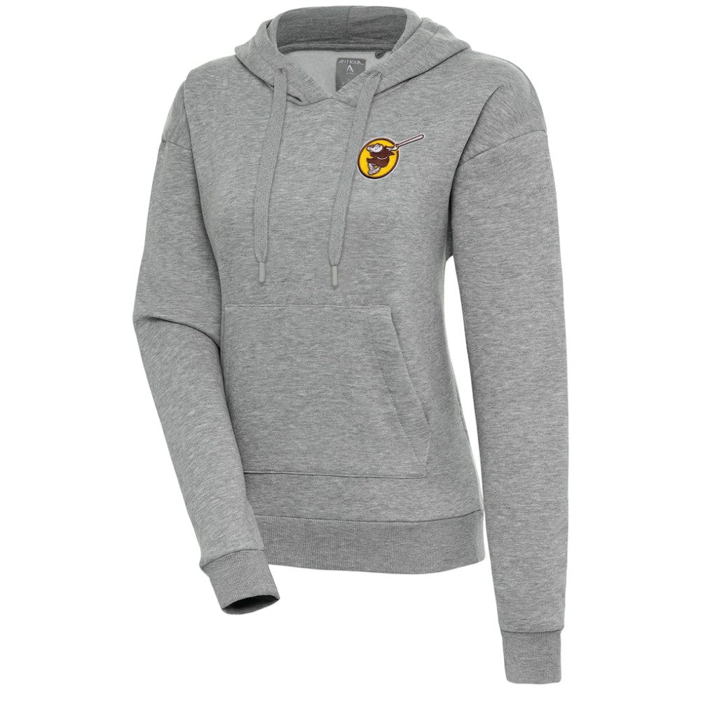San Diego Padres Antigua Women's Cooperstown Victory Pullover Hoodie Outlet