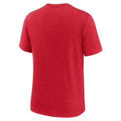 Tampa Bay Buccaneers Blitz Tri-Blend T-Shirt - Heather Red - Nike