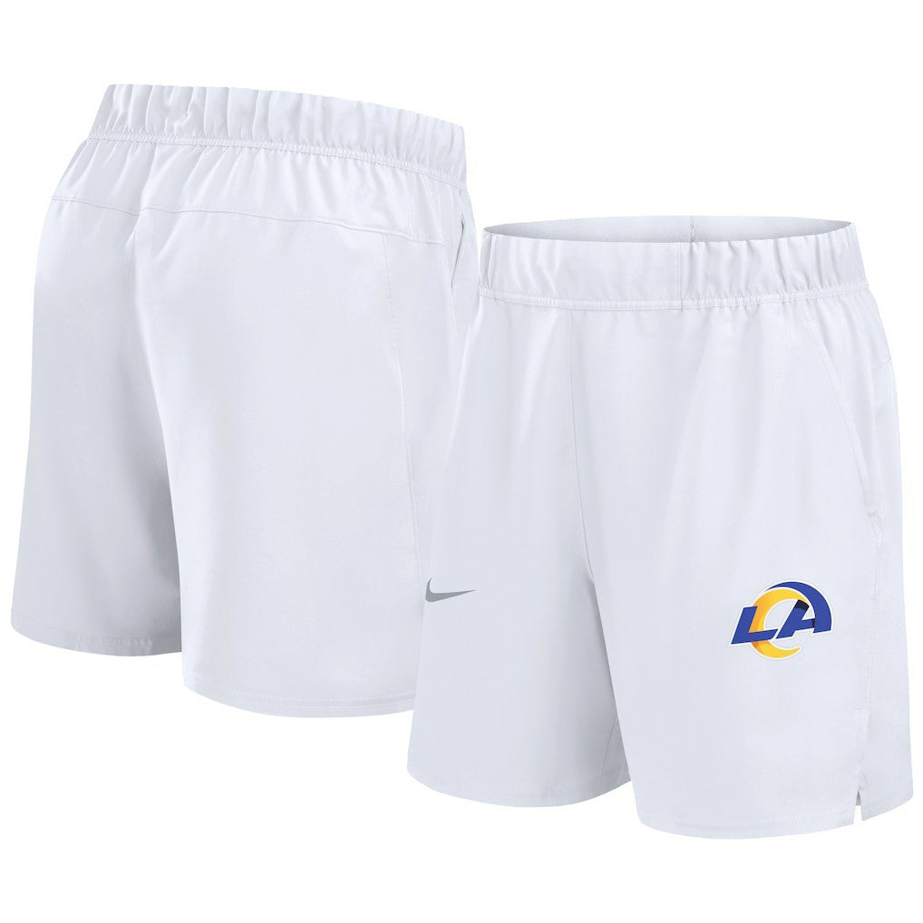 Los Angeles Rams Blitz Victory Dri-FIT Shorts - White - Nike