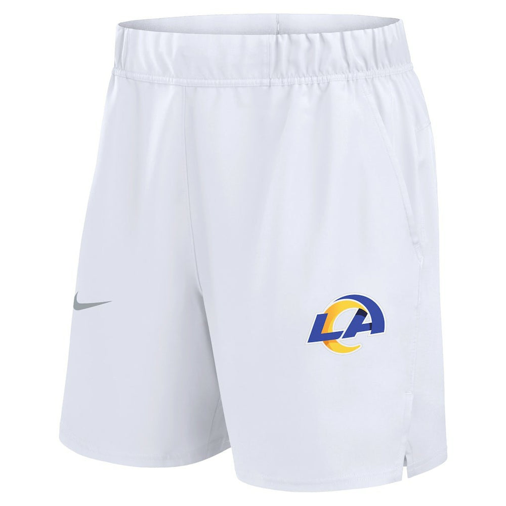 Los Angeles Rams Blitz Victory Dri-FIT Shorts - White - Nike