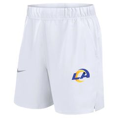 Los Angeles Rams Blitz Victory Dri-FIT Shorts - White - Nike