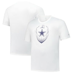 Dallas Cowboys Big & Tall Blitz Legend Icon Performance T-Shirt - White - Nike