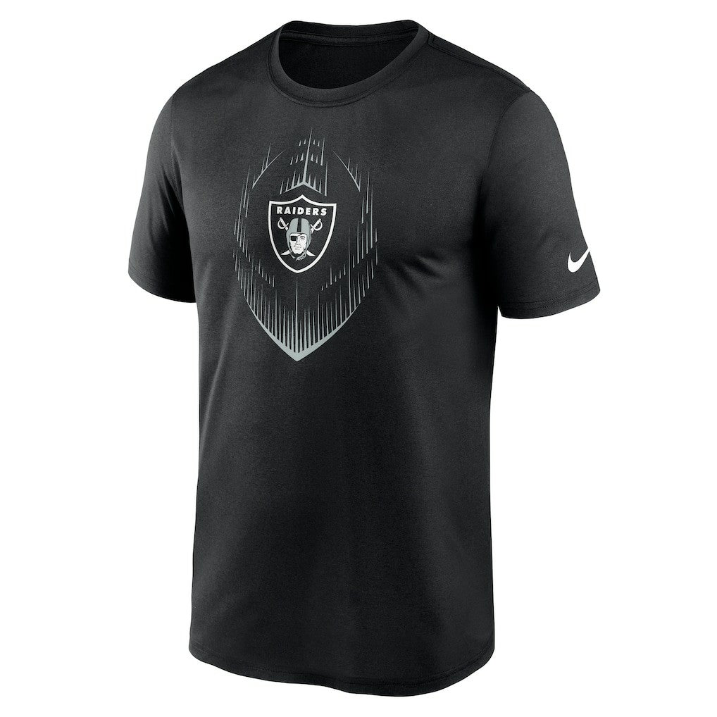 Las Vegas Raiders Big & Tall Blitz Legend Icon T-Shirt - Black - Nike