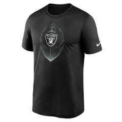 Las Vegas Raiders Big & Tall Blitz Legend Icon T-Shirt - Black - Nike