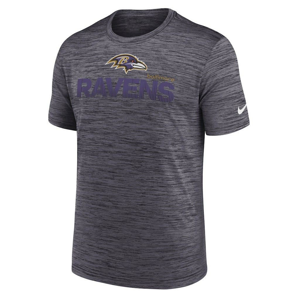 Baltimore Ravens Blitz Velocity Modern Dri-FIT T-Shirt - Black - Nike