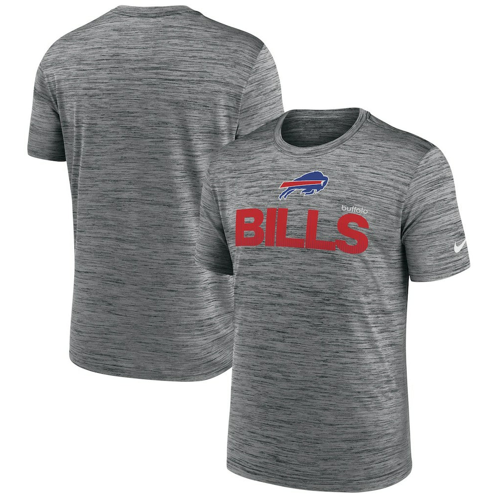 Buffalo Bills Blitz Velocity Modern Dri-FIT T-Shirt - Anthracite - Nike