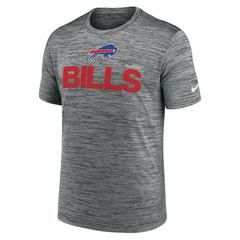 Buffalo Bills Blitz Velocity Modern Dri-FIT T-Shirt - Anthracite - Nike