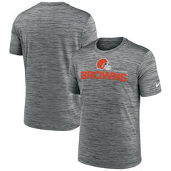 Cleveland Browns Blitz Velocity Modern Dri-FIT T-Shirt - Anthracite - Nike