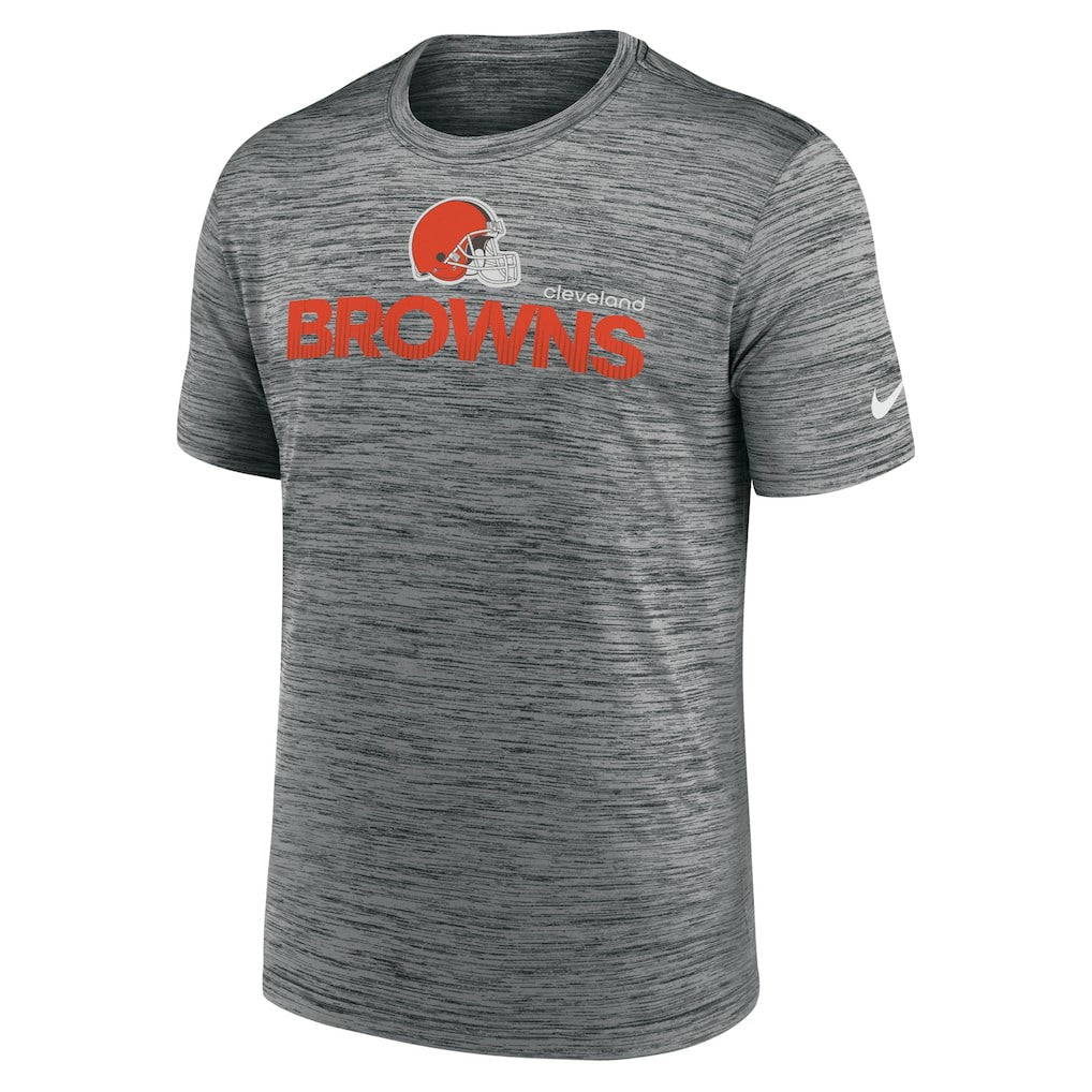 Cleveland Browns Blitz Velocity Modern Dri-FIT T-Shirt - Anthracite - Nike