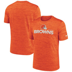 Cleveland Browns Blitz Velocity Modern Dri-FIT T-Shirt - Orange - Nike