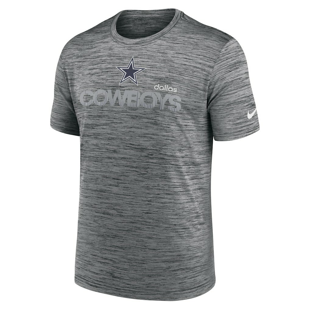 Dallas Cowboys Blitz Velocity Modern Dri-FIT T-Shirt - Anthracite - Nike