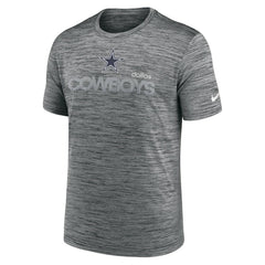 Dallas Cowboys Blitz Velocity Modern Dri-FIT T-Shirt - Anthracite - Nike
