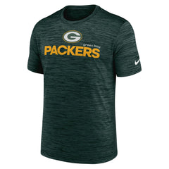 Green Bay Packers Blitz Velocity Modern Dri-FIT T-Shirt - Green - Nike