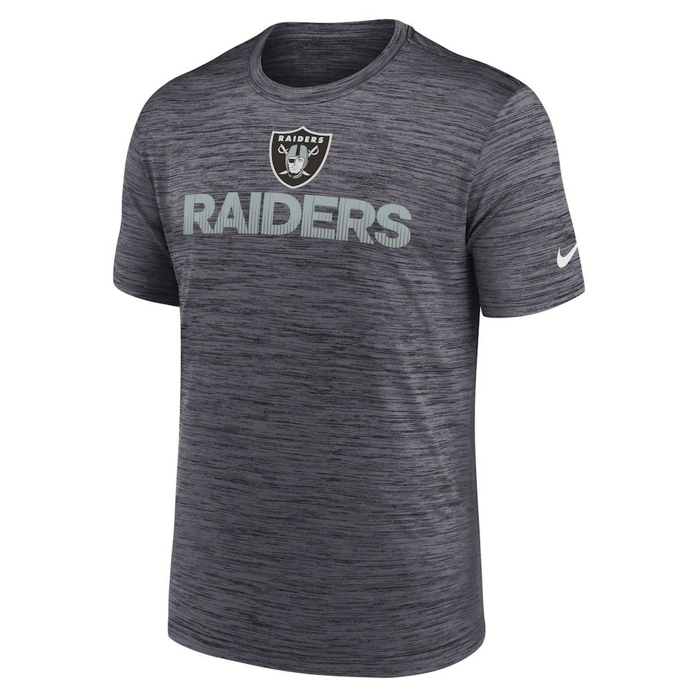 Las Vegas Raiders Blitz Velocity Modern Dri-FIT T-Shirt - Black - Nike