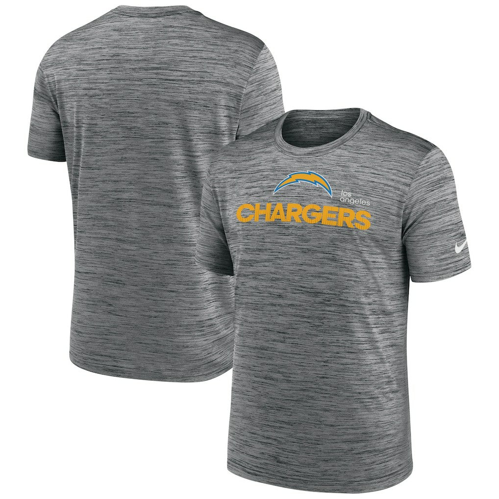 Los Angeles Chargers Blitz Velocity Modern Dri-FIT T-Shirt - Anthracite - Nike