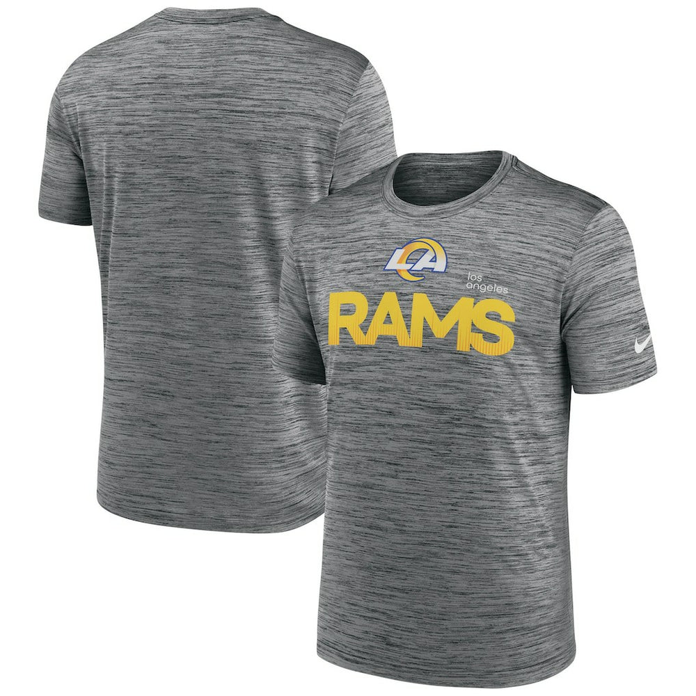 Los Angeles Rams Blitz Velocity Modern Dri-FIT T-Shirt - Anthracite - Nike