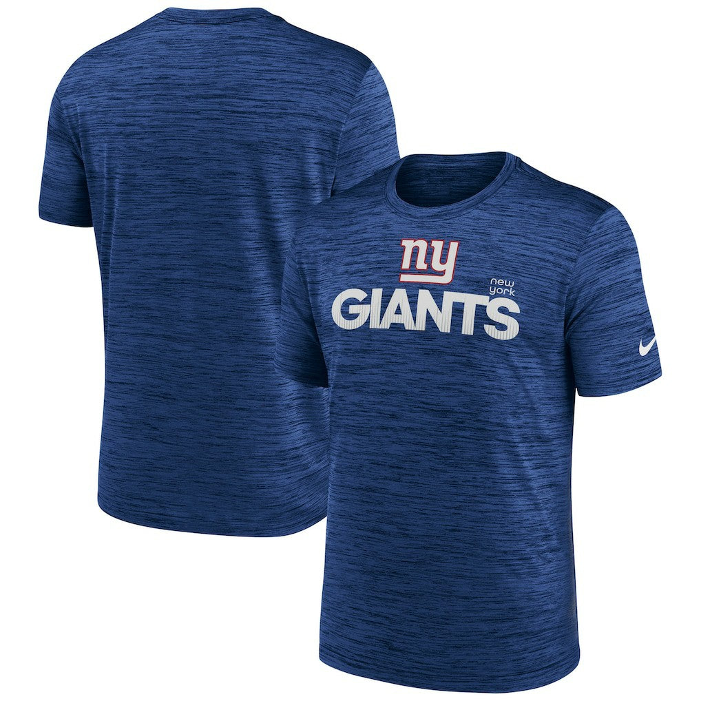 New York Giants Blitz Velocity Modern Dri-FIT T-Shirt - Royal - Nike