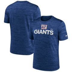 New York Giants Blitz Velocity Modern Dri-FIT T-Shirt - Royal - Nike