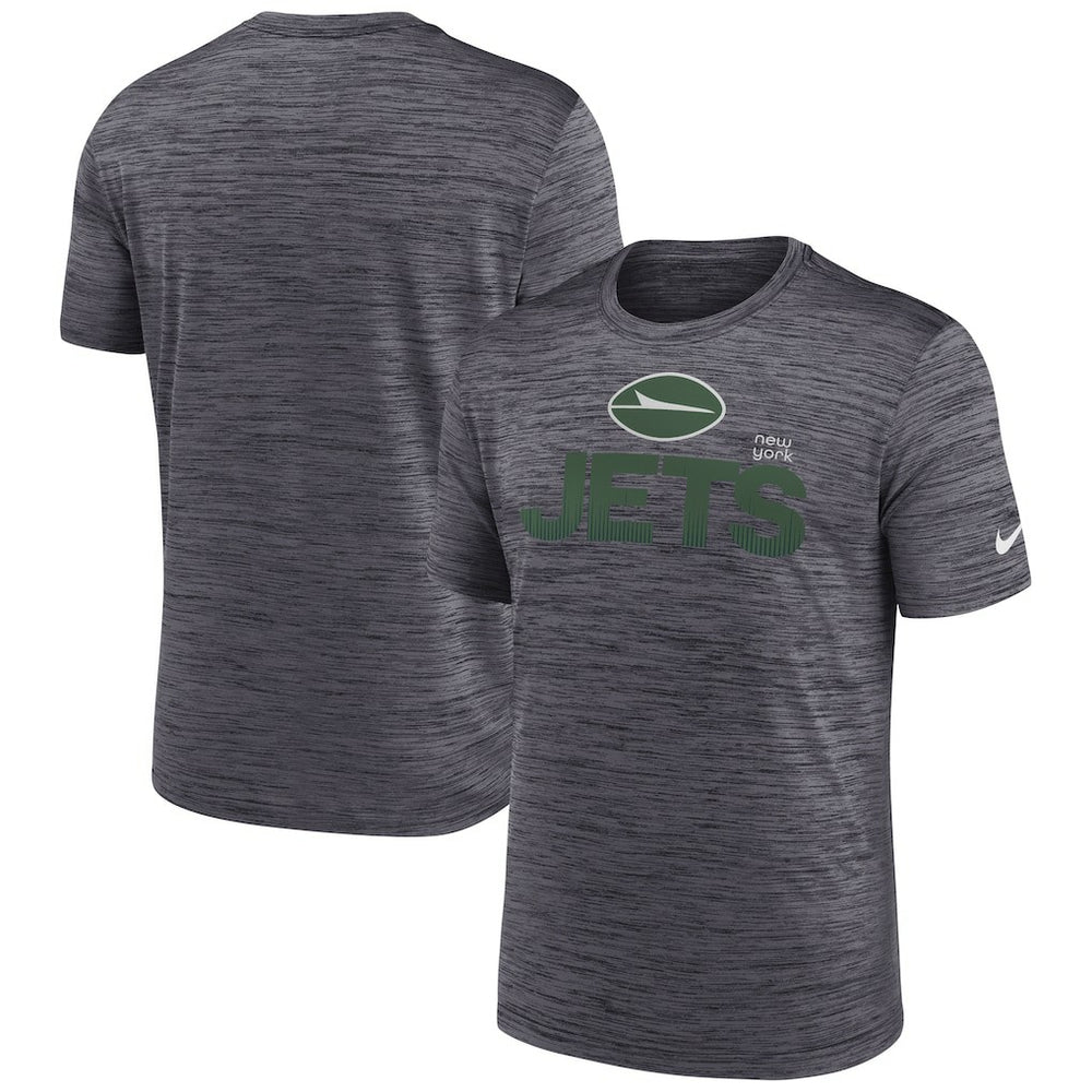 New York Jets Blitz Velocity Modern Dri-FIT T-Shirt - Black - Nike