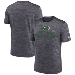 New York Jets Blitz Velocity Modern Dri-FIT T-Shirt - Black - Nike