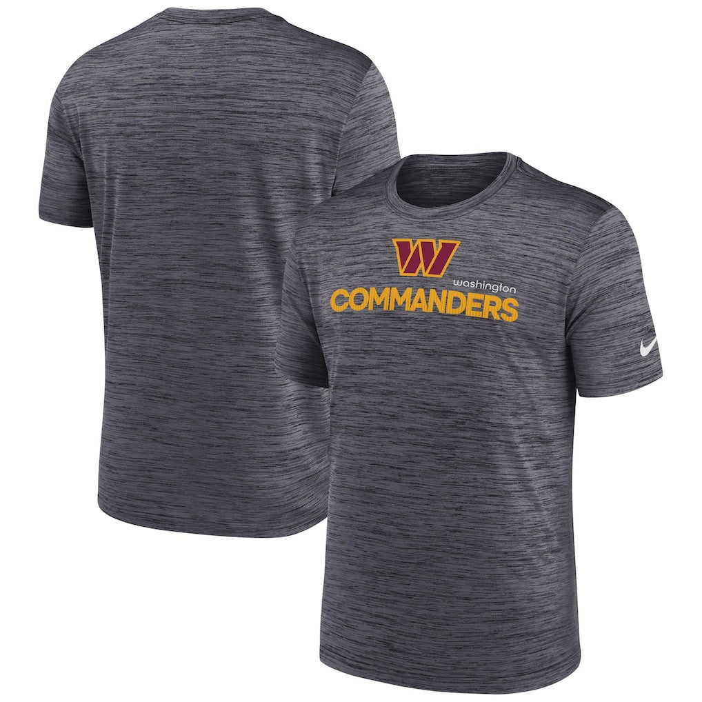 Washington Commanders Blitz Velocity Modern Dri-FIT T-Shirt - Black - Nike