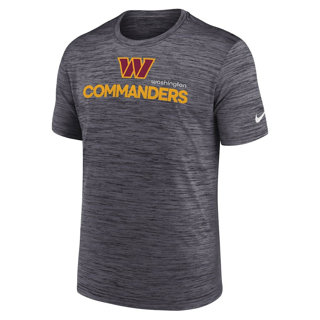 Washington Commanders Blitz Velocity Modern Dri-FIT T-Shirt - Black - Nike