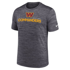Washington Commanders Blitz Velocity Modern Dri-FIT T-Shirt - Black - Nike