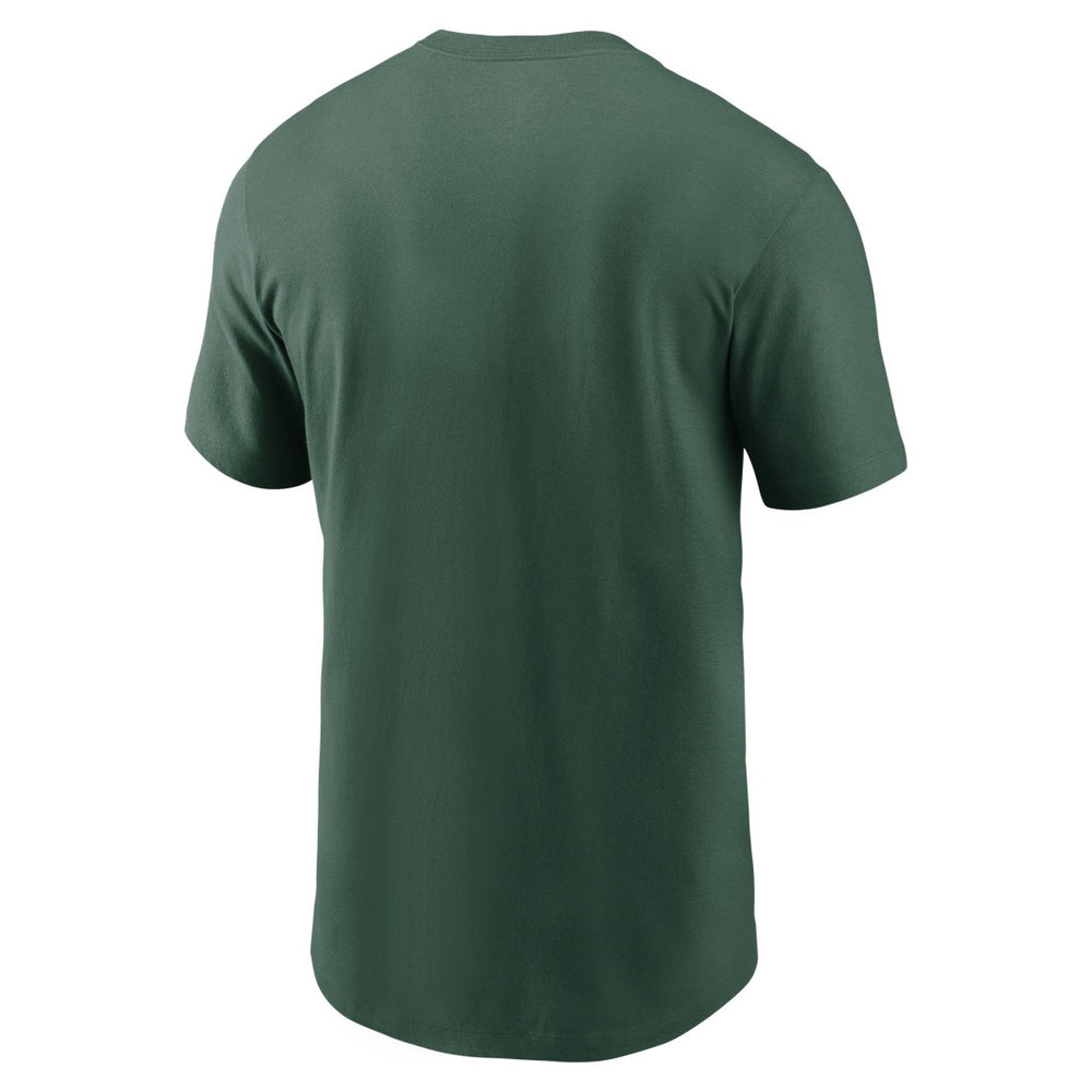 Green Bay Packers Primetime Wordmark Essential T-Shirt - Green - Nike