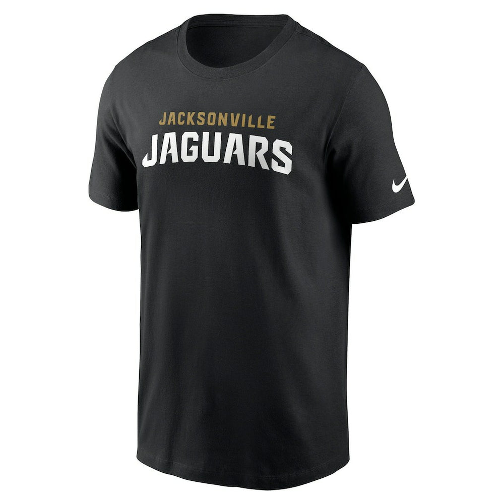 Jacksonville Jaguars Primetime Wordmark Essential T-Shirt - Black - Nike