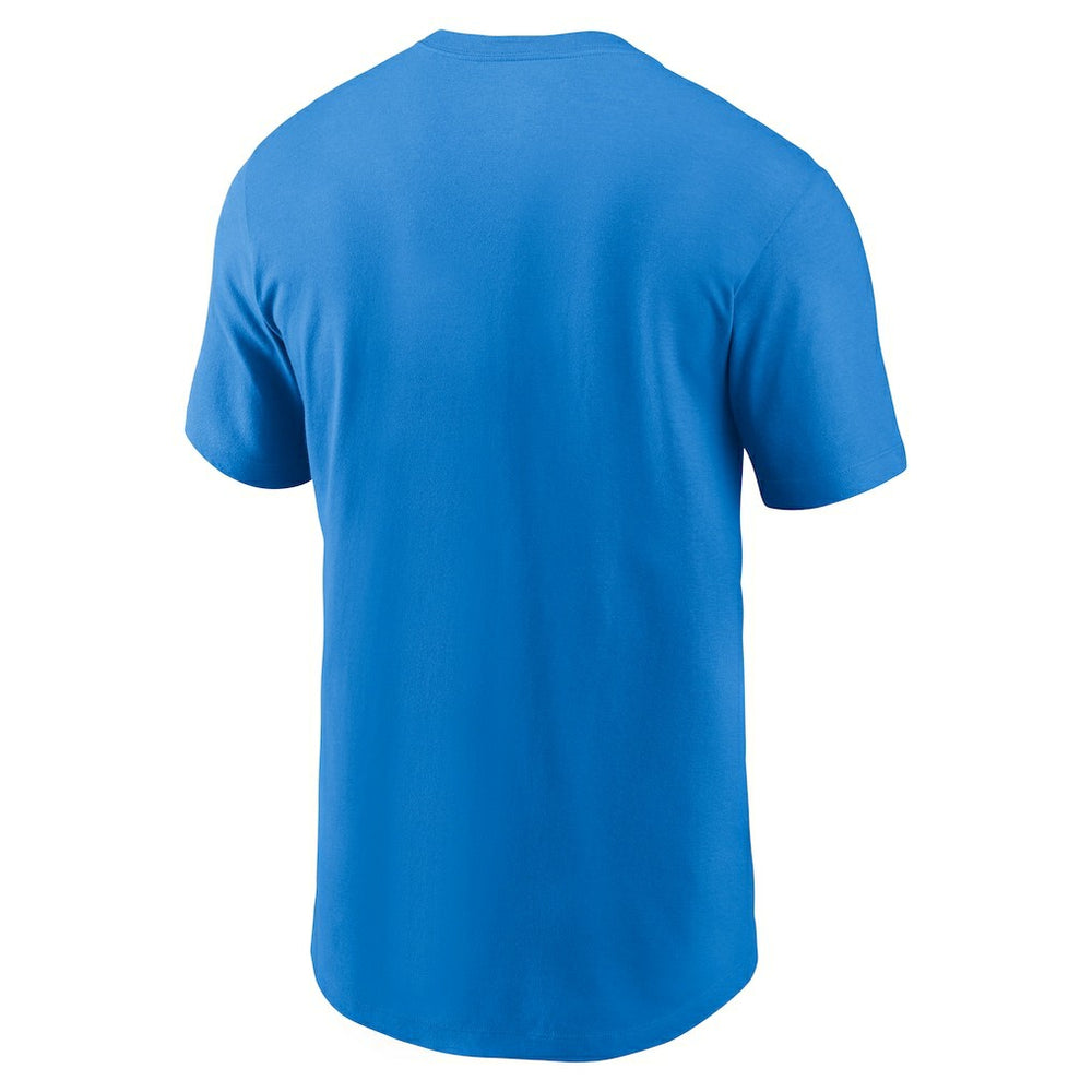 Los Angeles Chargers Primetime Wordmark Essential T-Shirt - Powder Blue - Nike