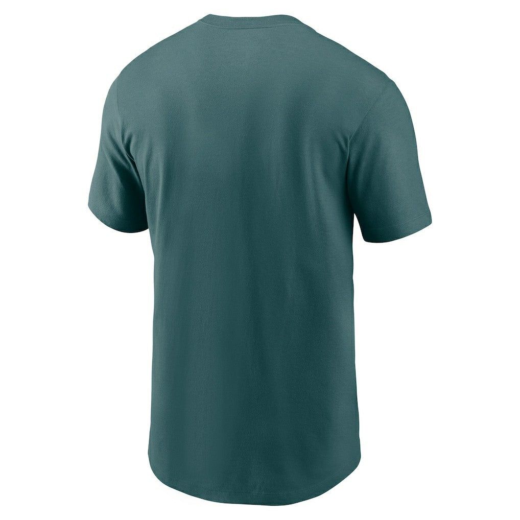 Philadelphia Eagles Primetime Wordmark Essential T-Shirt - Midnight Green - Nike