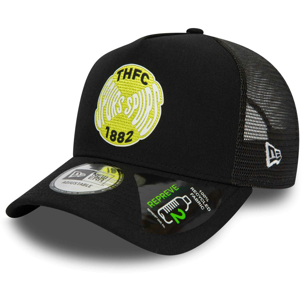 New Era - Tottenham Hotspur New Era Repreve E-Frame Adjustable Trucker Hat - Black