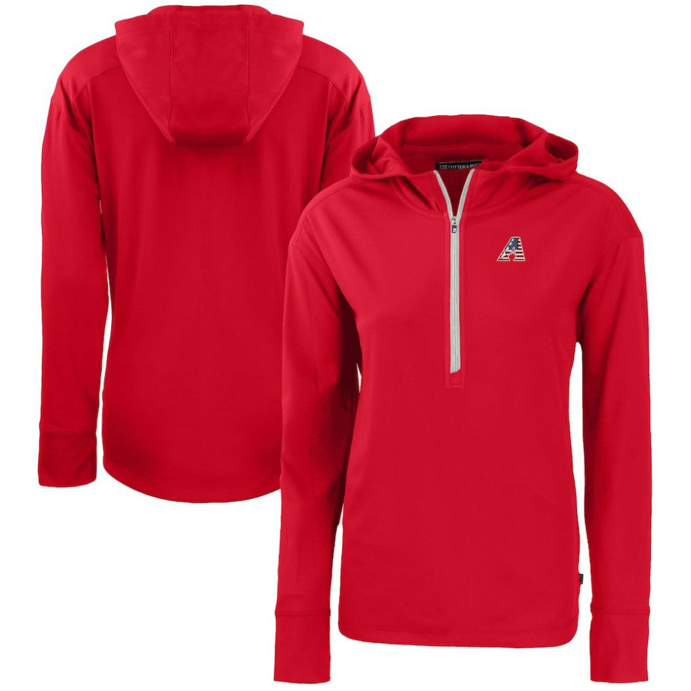 Arizona Diamondbacks Cutter & Buck Women's Daybreak Eco Recycled Half-Zip Hoodie Near Me