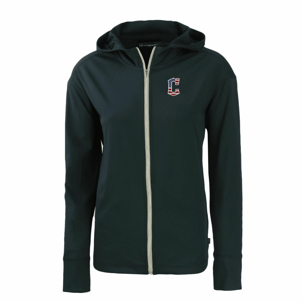 Cleveland Guardians Cutter & Buck Women's Daybreak Eco Recycled Full-Zip Hoodie Discount