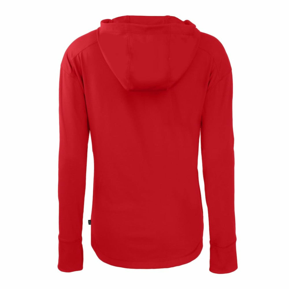 San Diego Padres Cutter & Buck Women's Daybreak Eco Recycled Full-Zip Hoodie Sale
